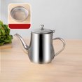 thumbnail image 3 of Stainless Steel Oil Can Stainless Steel Oil Jug Stainless Steel Oil Bottle Oil Can Stainless Steel Oil Can Multifunction Leakproof Heat Resistance Oil Bottle Vinegar Pot For, 3 of 8