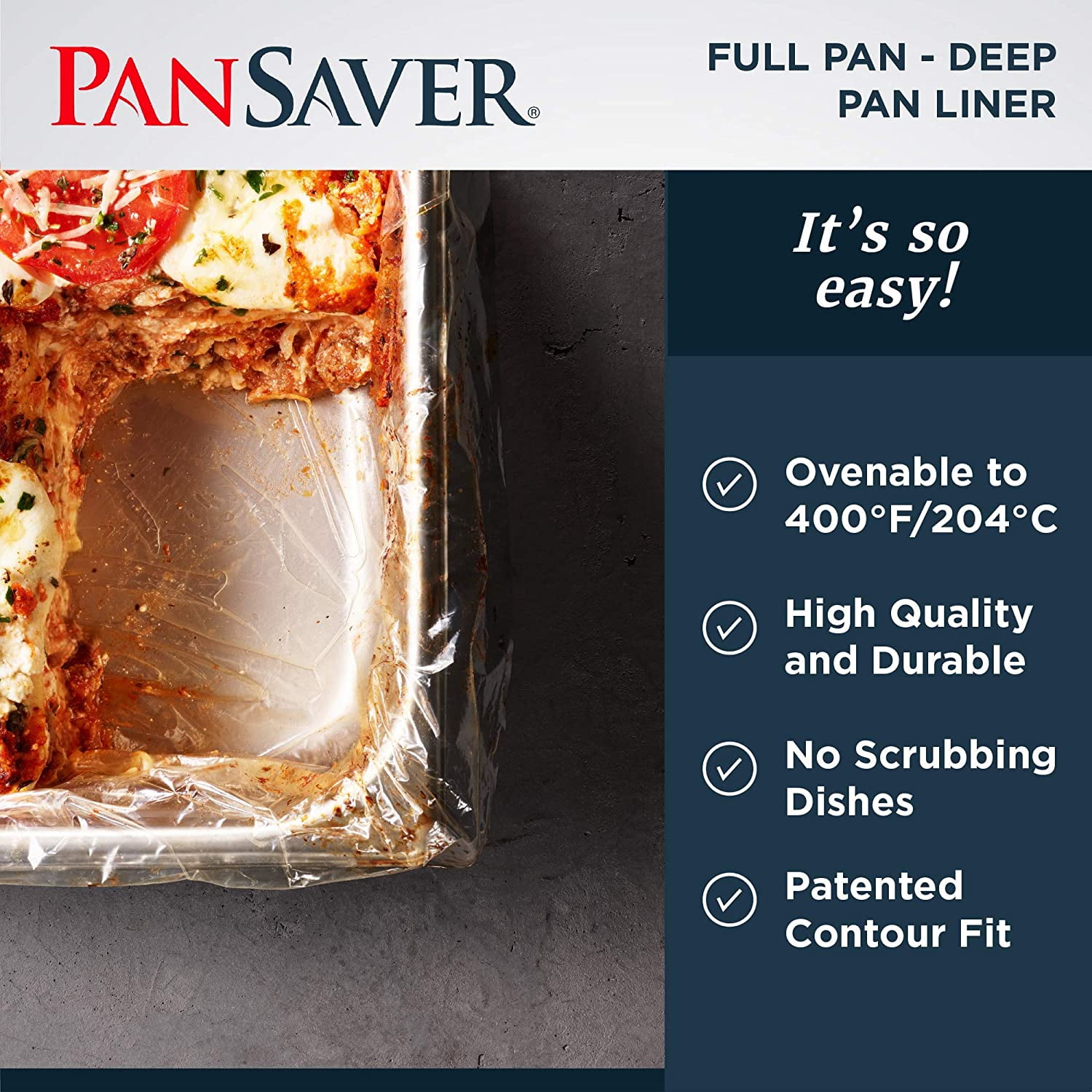 Pansaver 42645 Slow Cooker Liner for 3 to 6.5 qt Cookers - Case of