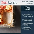 thumbnail image 5 of PanSaver 42002 Ovenable Pan Liners Full Size, 6-Inch Deep [50 Liners], 5 of 5