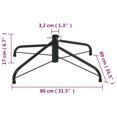 thumbnail image 5 of vidaXL Christmas Tree Stand 80x80x17 cm, 5 of 5