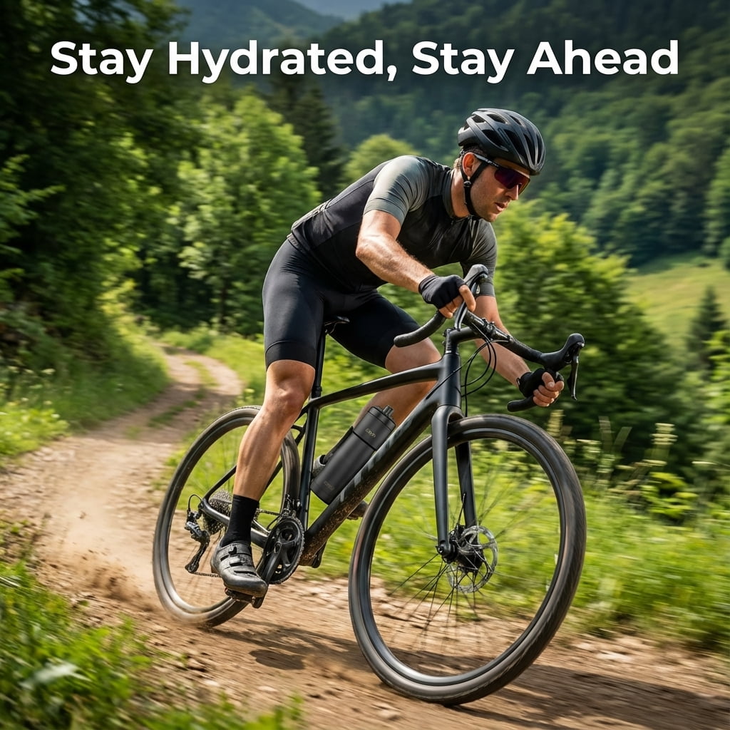 Clean Hydration Insulated Sport Water Bottle 23 oz