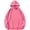 Pink-1, variant on Unisex 100% Pure Cotton Loose Hooded Sweatshirt Retro Washed Y2K Style Sports Hoodie S,Pink-1