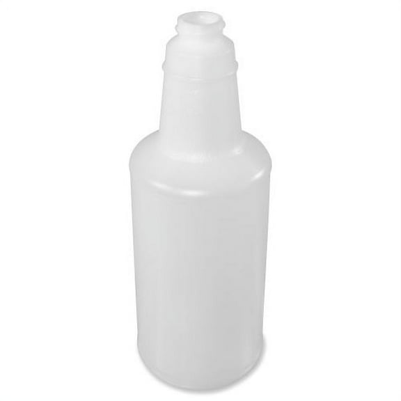 Genuine Joe Lightweight Plastic Bottle 32oz. 12/CT Translucent 85126