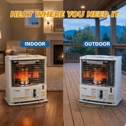 KeroHeat Radiant Kerosene Heater, 10000 BTU, HeatMate