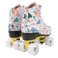 thumbnail image 1 of Patines de Ruedas Con Grafiti, Patines de 4 Ruedas, Pátina Seguro, TamaRo 38 Para Adultos Para Pátina al Aire Libre, 1 of 7