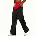 thumbnail image 4 of Kalauyu Men's Sweatpants Joggers Casual Pants Open Bottom with Pockets for Hiking Athletic Fitness, 4 of 9