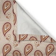 thumbnail image 5 of Ambesonne Paisley Grommet Curtain, Persian Style Pattern, 50" x 84", Pale Orange Pale Peach, 5 of 6