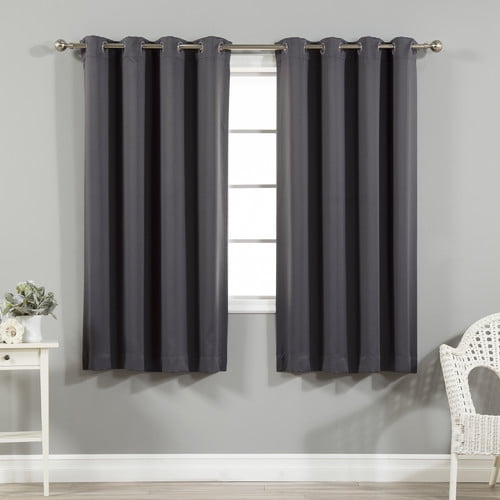 Best Home Fashion, Inc. Grommet Top Insulated Blackout Thermal Curtain Panels (Set of 2)
