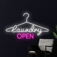 thumbnail image 3 of Handmadetneonsign Laundry Neon Sign, Dry Cleaning Neon Art Decor, Clothing Neon Wall Decor, 3 of 5