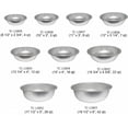 thumbnail image 4 of TrueCraftware- 28 qt. Aluminum Colander 17-1/2" x 5" with tapered edge- Kitchen Strainer Sieve Wash Vegetables and Fruits Spaghetti Noodles Salads Drain Cooked Pasta Home Kitchen Essential, 4 of 6