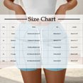 thumbnail image 3 of Bzhegqhd Women's Fashion Solid Color Shorts with Elastic Waistband Drawstring for Casual Wear, 3 of 3