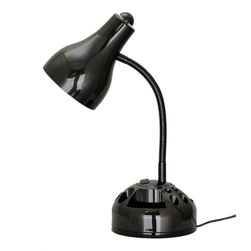 Aspen Creative 40041, OneLight High Organizer Desk Lamp with Metal