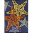 thumbnail image 4 of Nourison Aloha Outdoor Blue Multicolor 9' x 12' Area Rug (9x12), 4 of 9