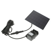Omeite Solar square fountain working voltage 7V 1.8W 150L/h CF001