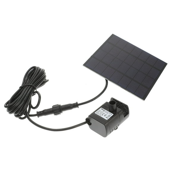 Omeite Solar square fountain working voltage 7V 1.8W 150L/h CF001