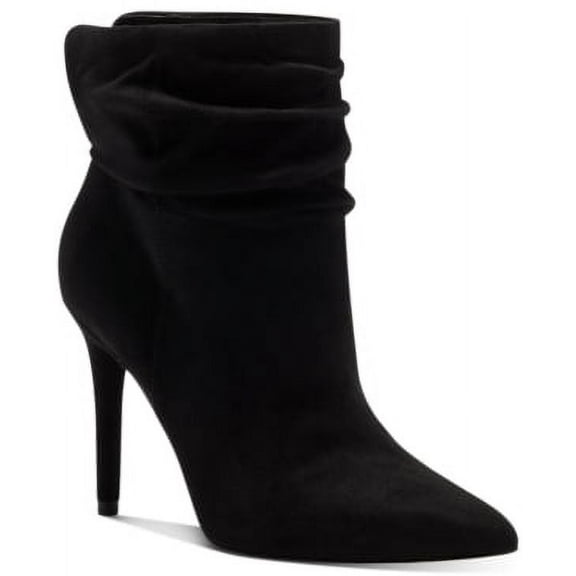 Jessica Simpson Womens Lalie Dress Booties Black Micro 10M