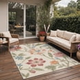 thumbnail image 5 of GENIMO 2' x 6' Runner Rug, Machine Washable Non Slip Low Pile Hallway Runner Rug for Kitchen Laundry Room, Soft Floral, Dusty Beige, 5 of 5