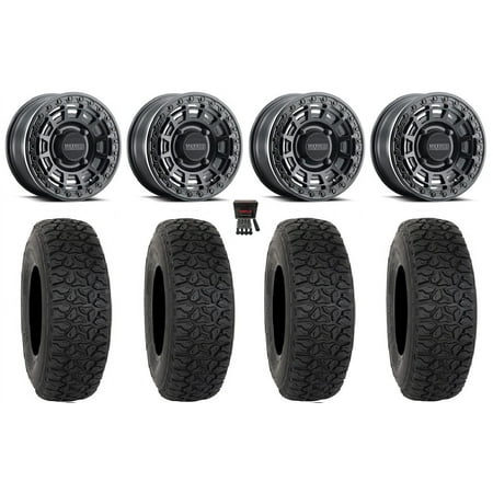 Method 415 Bdlk 15 Wheels Bk +38mm 35 DX440 Tires Polaris RZR XP 1000 / PRO XP / Ranger XP 900/1000 Method 415 Bdlk 15 Wheels Bk +38mm 35 DX440 Tires Polaris RZR XP 1000 / PRO XP / Ranger XP 900/1000