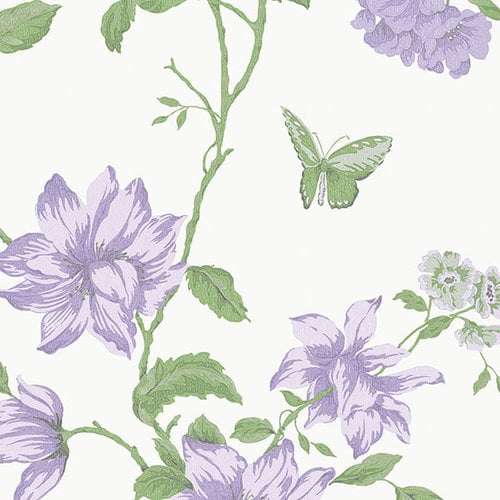 G34305 English Florals Floral Beige /& Grey Galerie Wallpaper