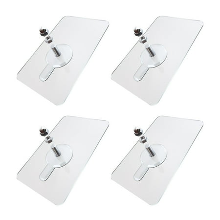 

4X Screw Stickers Clearance! Kiteky Traceless Sticker Nail Free Wall Hook Screw Adhesive Non-Trace No Drilling for Bathroom Kitchen Nail Paste Clearance Sales