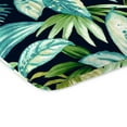 thumbnail image 6 of Jordan Manufacturing 20" x 18" Seneca Navy Leaves Rectangular Outdoor Chair Pad Seat Cushion with Ties (2 Pack), 6 of 10