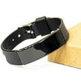 thumbnail image 2 of Apartment Manager Black Shark Mesh Bracelet Graduation Inspirational Confidence Future Someday, 2 of 3