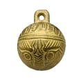 thumbnail image 4 of 2x de Campana de Perro Campana Centro de Mesa Suministros Vintage Cobre Atractivo Patrón de Cabeza de Tigre Estilo Chino Campana de Gato Pulsera 2 piezas, 4 of 8