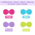 thumbnail image 3 of 24 Pieces Woman Man Contact Lens Case Leakproof Lady Colored Cosmetic Box Holder Eye Care Soak Container Cosmetic Eyewear Accessory Dormitory, 3 of 9