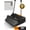 Black, variant on BIMZUC Broom and Dustpan Set with 50.4" Long Handle Extension Pole Set for Home (Black+Orange)