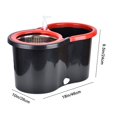 thumbnail image 2 of Juego de fregonas y cubos PULNDA 360° Spin con 3 recambios de microfibra, 2 of 7