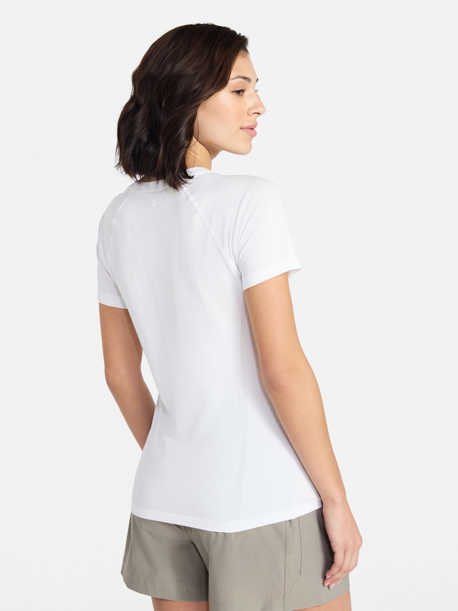 Avia Women's Seamless Tee with Short Sleeves, Sizes XS-XXXL