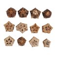 thumbnail image 3 of Bird Chewing Blocks Beak Grinding Boredom Relief Decorative Five Pointed Star Shape Bird Bite Nuts for Parrot, 3 of 12