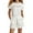 White, variant on Hienoo Toddler Girls Clothes Outfits Letter Print Short Sleeve Sports T-Shirt Shorts Set Tracksuit, 2-Piece, Sizes 4-15