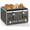 Dark Metallic, variant on 4 Slice Stainless Toaster with LCD Display, 7 Shade Settings, Wide Slots, Bagel/Defrost/Reheat Functions, Removable Crumb Tray, 1800W