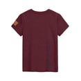 thumbnail image 5 of CCRFTGI 4th of July USA Shirts for Kids Girls Size 7 Short Sleeve Funny 250 anniversary usa shirt Summer Freedom T-Shirts Independence Day Girls Fashion Tee Tops Wine 9-10 Years, 5 of 5