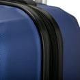 Elite Luggage Fullerton Hardside CarryOn Spinner Luggage, Navy