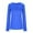 Blue#women's shirts plus, variant on yardsong Plus Size Women Basic Summer Tee Shirts Crew Neck Long Sleeve Lightweight Solid Color Loose Fit Orange,XXXL