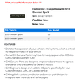 thumbnail image 2 of Control Unit - Compatible with 2013 Chevrolet Spark - AC Delco, 2 of 2