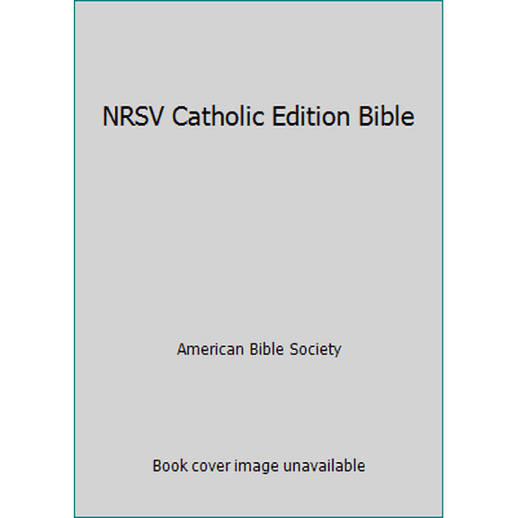 Pre-Owned NRSV Catholic Edition Bible (Paperback) 1585161667 9781585161669