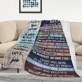 thumbnail image 2 of Mom Gifts Blanket 60"x50", Gifts for Mom, Mom Birthday Gifts, Birthday Gifts for Mom, Mom Gifts for Birthday, Gifts for Mom from Daughter/Son, Moms Birthday Gift Ideas, Mother Birthday Gifts, 2 of 6