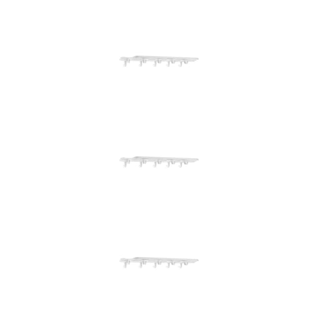 Billuyoard Estante de almacenamiento Gancho colgante Soporte de pared Mano de obra fina Tamaño compacto Montaje de cocina Soporte multifuncional Type1