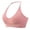 1 - Pink, variant on Gustave Women High Impact Front Zip Sports Bra Push Up Padded Workout Yoga Bras Wirefree Shockproof Fitness Vest Tops "Gray,L"
