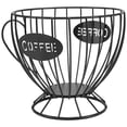 thumbnail image 1 of Cesta para almacenar cápsulas de café Cesta para tazas de café Organizador de cápsulas de café Soporte para cápsulas de café Accesorios para café (negro), 1 of 8