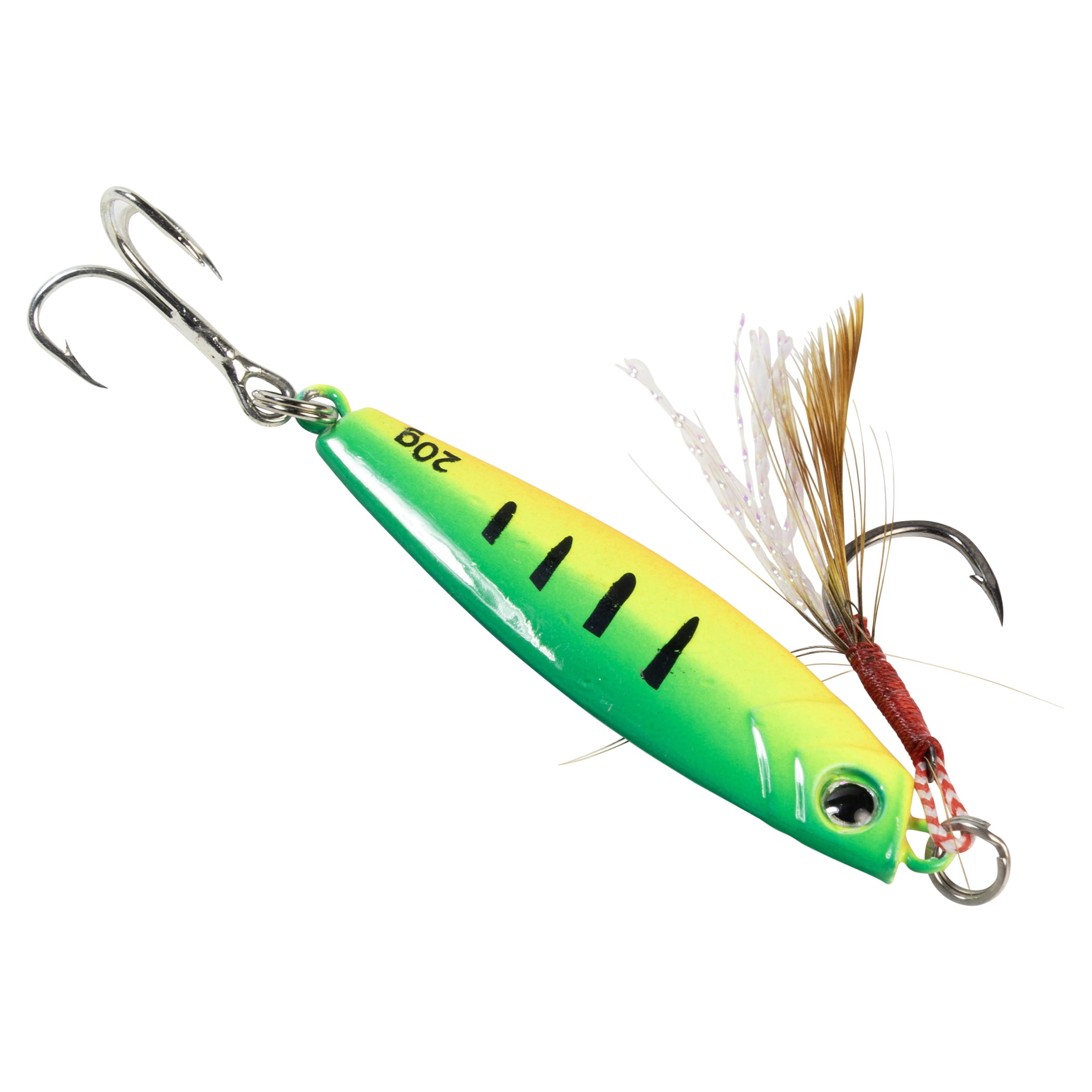 Lucky Strike 3/4 oz Vertical Jig – Fire Tiger