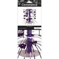 thumbnail image 2 of Party Central Pack of 12 Purple Mini Cascade Centerpiece Graduation Party Decorations 8.5", 2 of 4