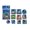 B, variant on 20 Sheet Mystical Adventure PET Sticker Glittering Holographics For Stationery Decoration Art Projects