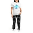 thumbnail image 5 of CafePress - Blue Tribal Turtle Sun Pajamas - Women's Short Sleeve Print T-Shirt and Pants Light Cotton Pajama Set, 5 of 7