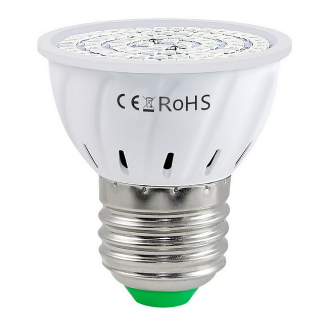 walmeck Ampoule LED pour Plantes d'Intérieur Rouge & Bleu Spectre Ampoules LED E27 pour Semis Fleurs Succulentes Hydroponiques Serre