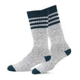 thumbnail image 5 of Eco Friendly Heavy Weight Recycled Cotton Thermals Boot Socks 4 Pairs (9-11, Multi Stripe), 5 of 6