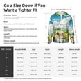 thumbnail image 5 of Lsque Countryside Farm Cow UPF 50+ Lightweight Sun Protection Men's Women's Long Sleeve Shirt, Hoodie Performance -XX-Large, 5 of 9